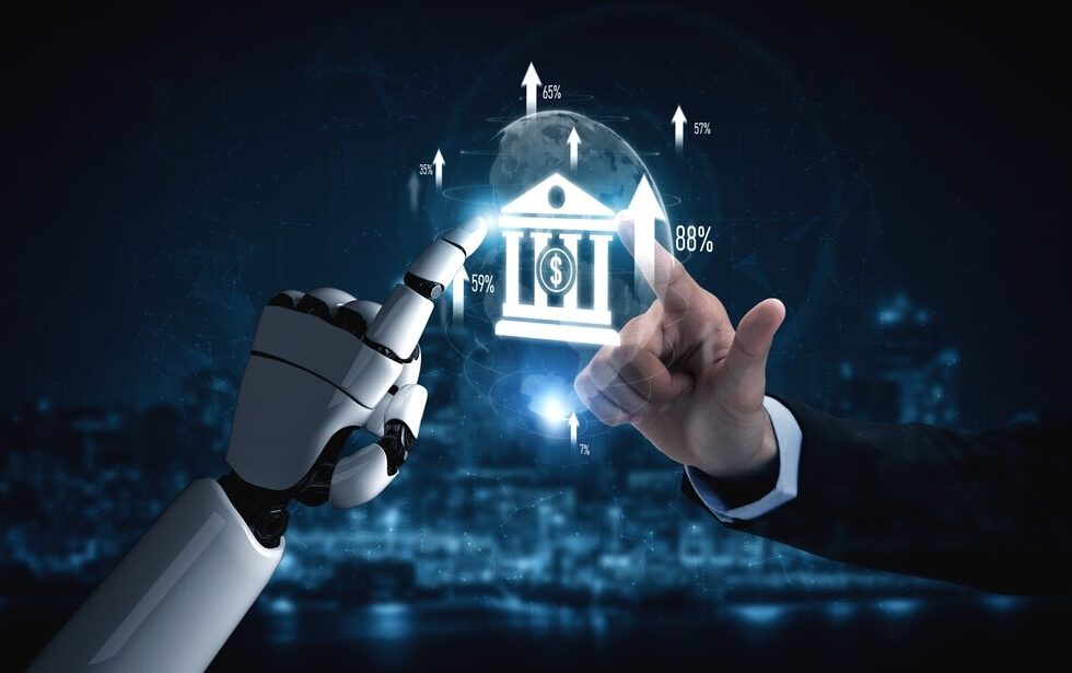 Immagine di intelligenza artificiale e pagamenti nel retail