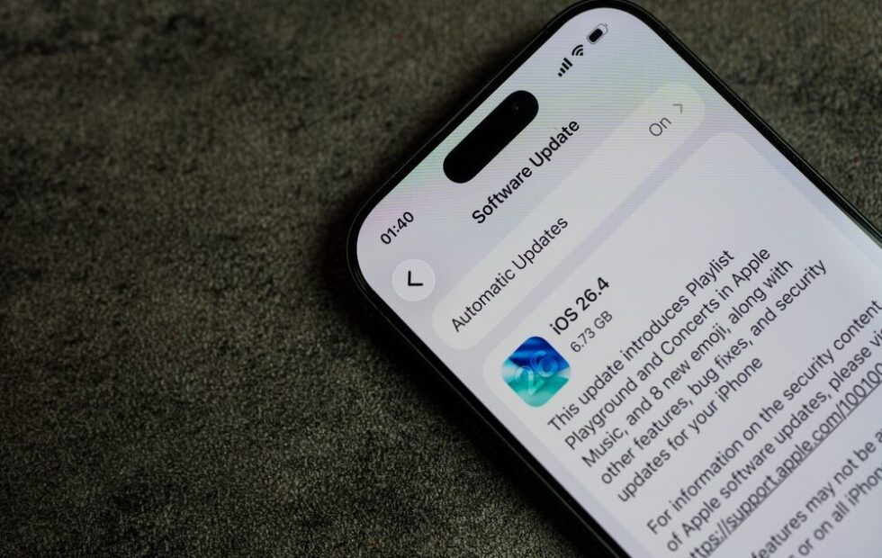 Screenshot di iOS 27 con nuove funzionalità