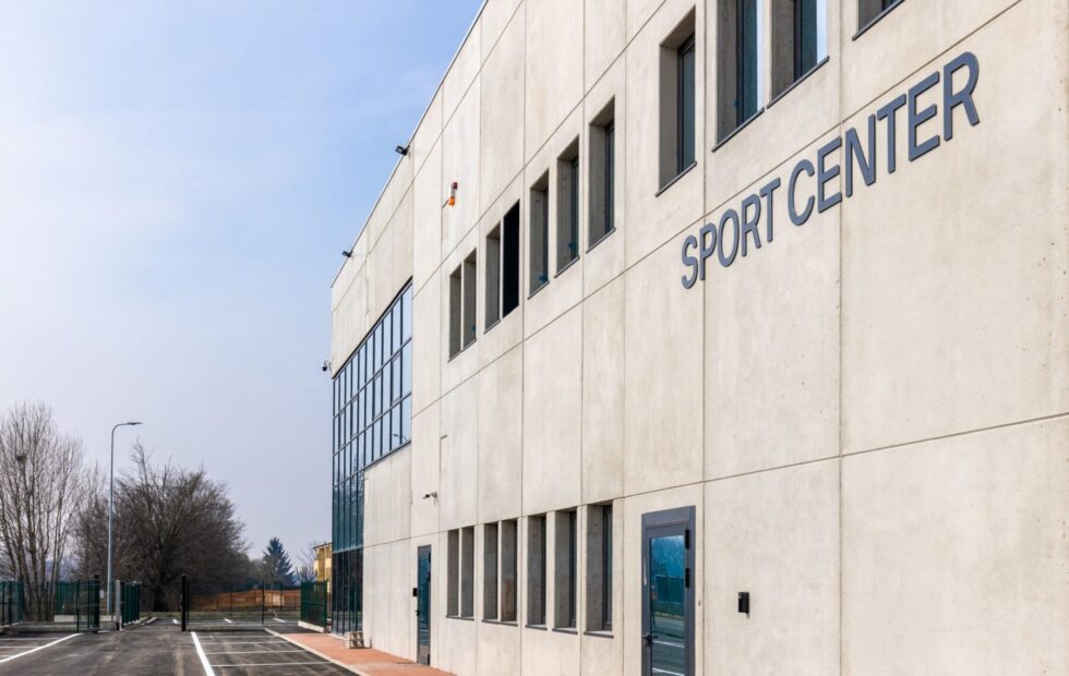 Esterno del Santa Corinna Sport Center a Noviglio